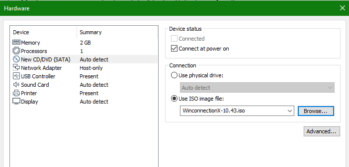 hardware vmware