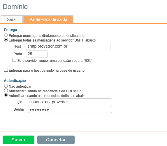 servidor-smtp-parametros-saida