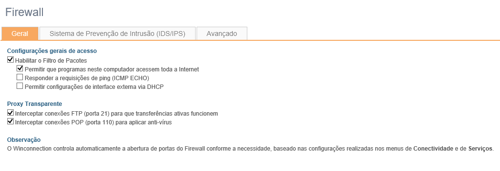 Firewall | Geral