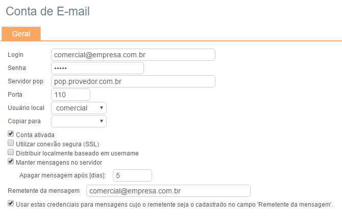 Lista de E-mail | Mapeador POP